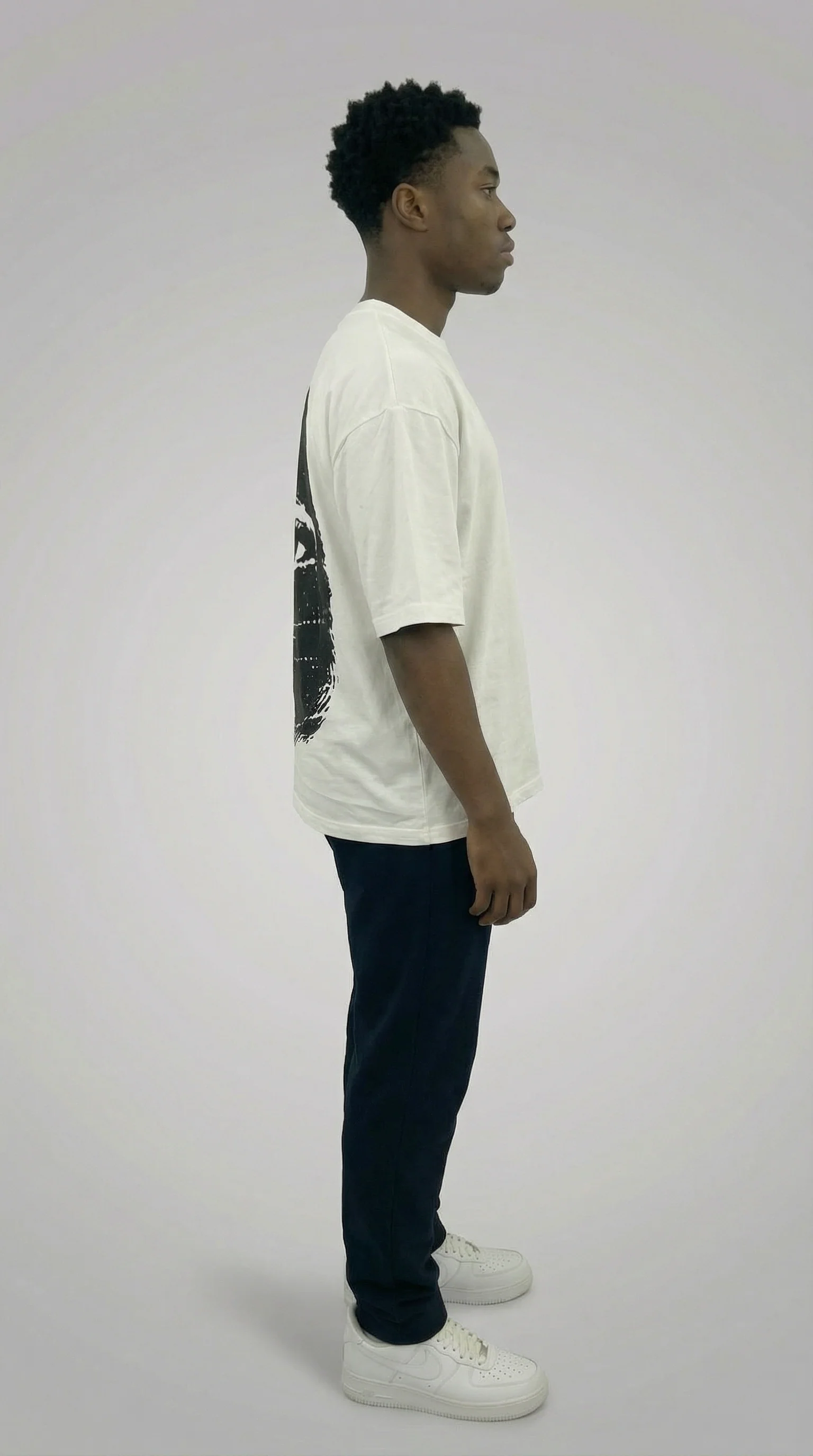 STSL® Heavy Oversize T-Shirt – Fingerprint (220 GSM) - Image 3