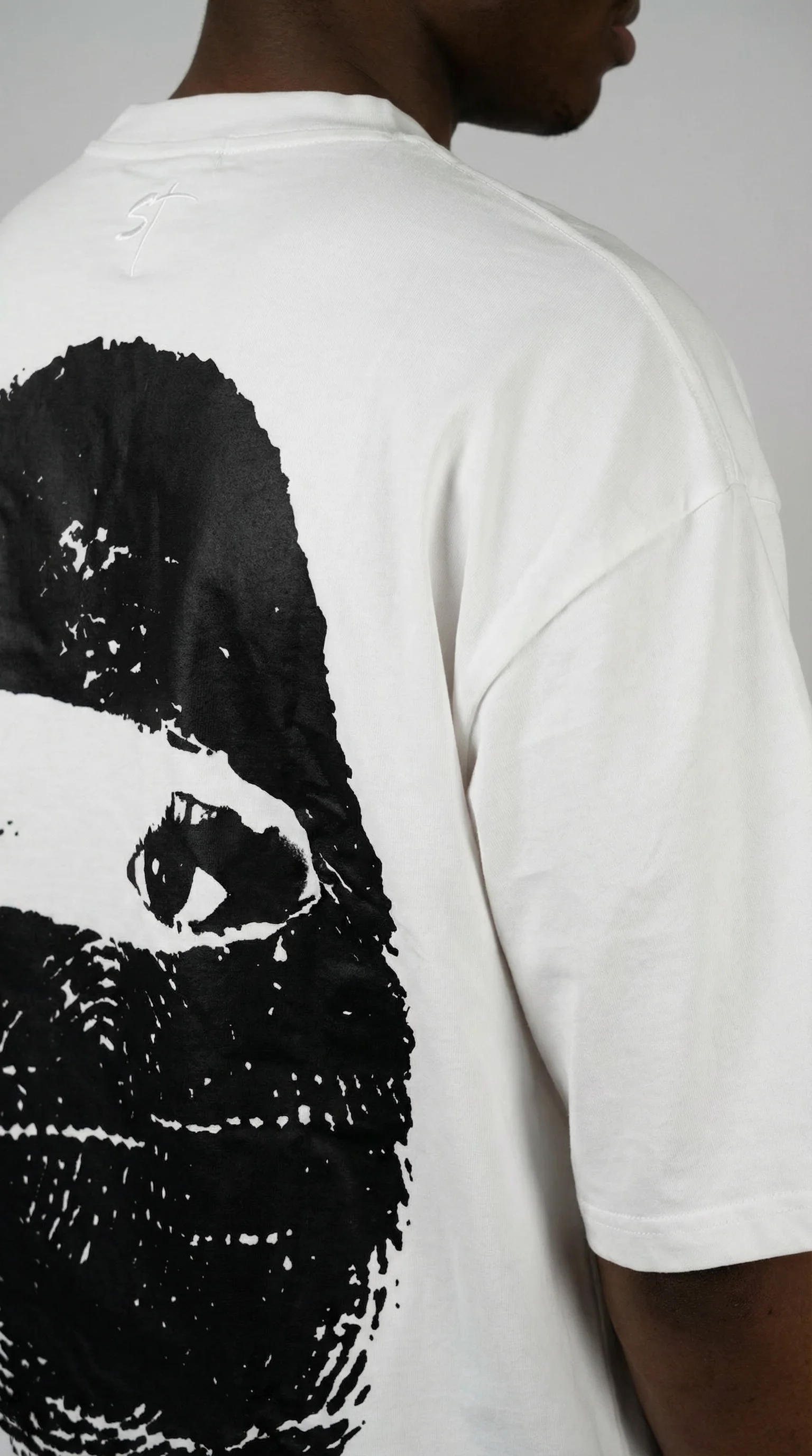 STSL® Heavy Oversize T-Shirt – Fingerprint (220 GSM) - Image 4