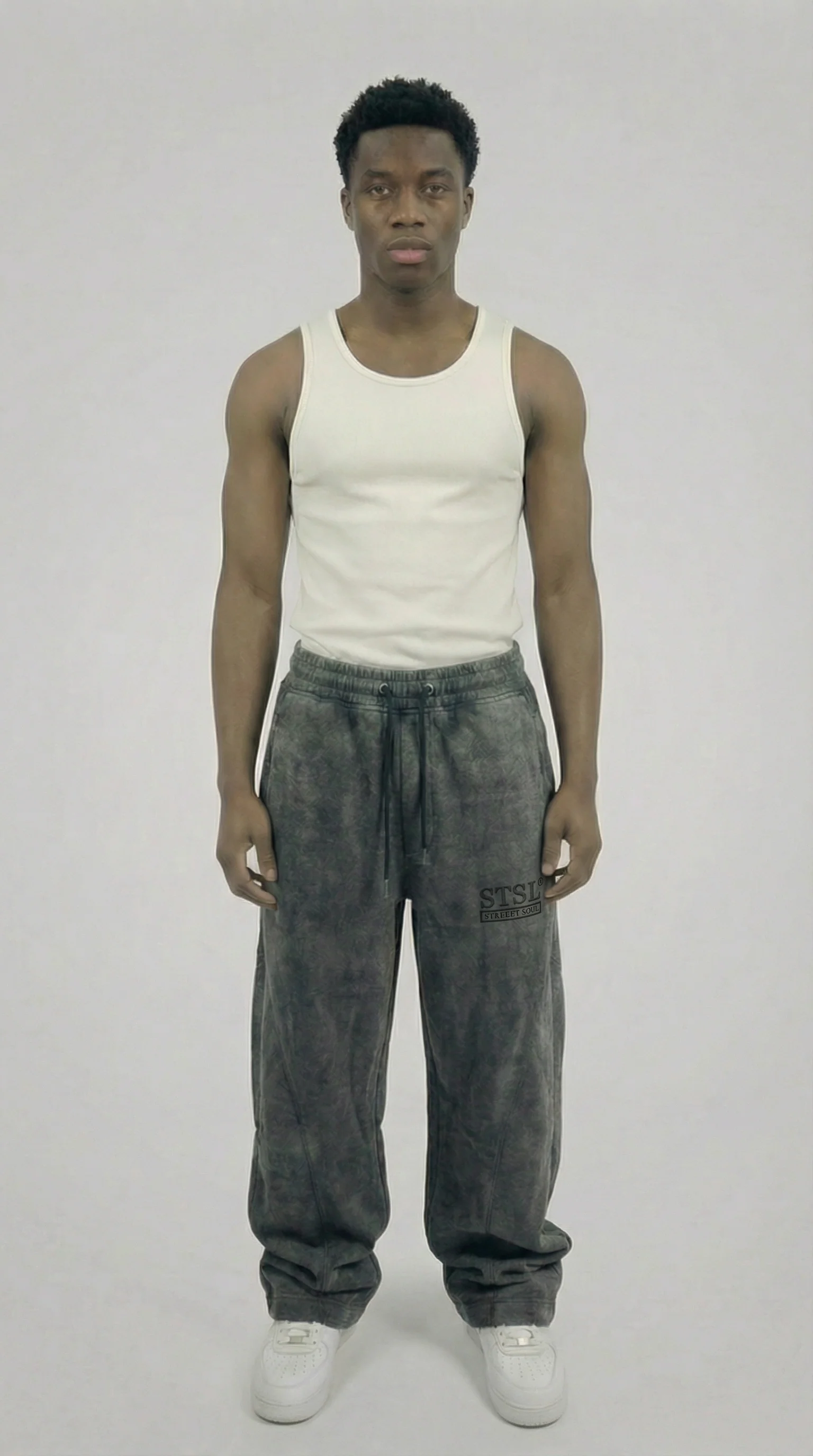 STSL® Joggers – Smoke Grey - Image 3