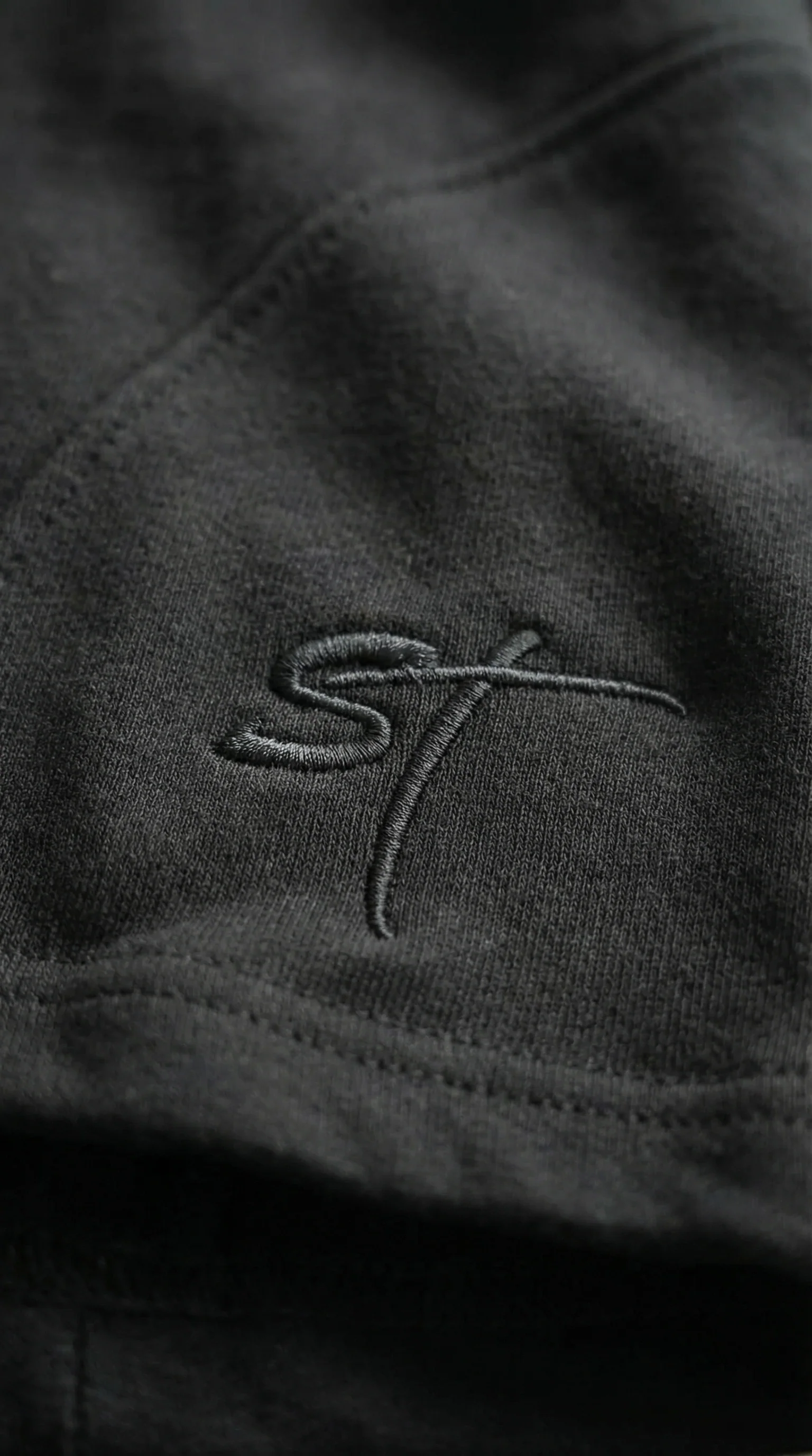 STSL Essential Heavy Shorts – Jet Black - Image 5