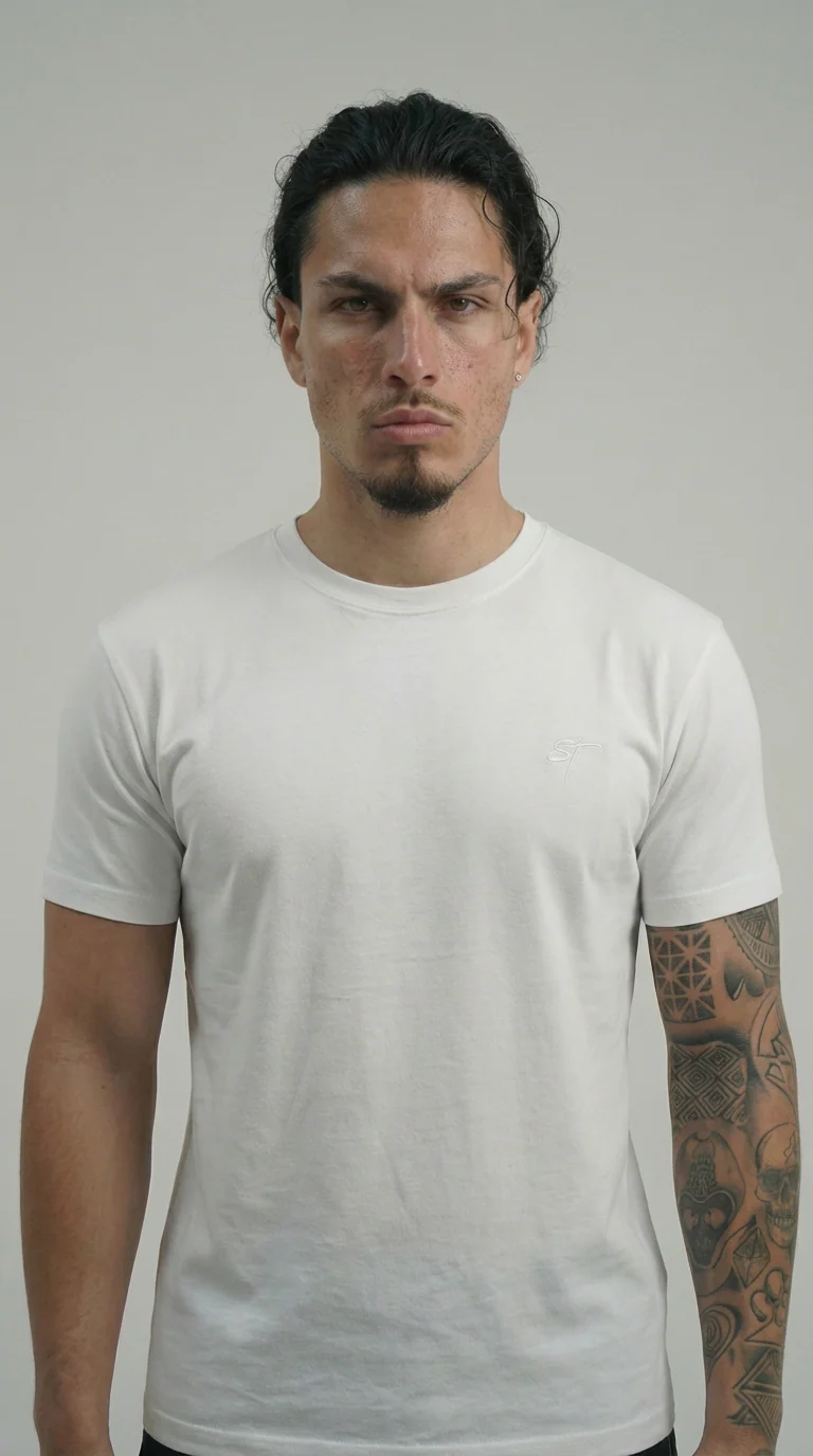 STSL® S1N #2 Greed T-Shirt – White - Image 3