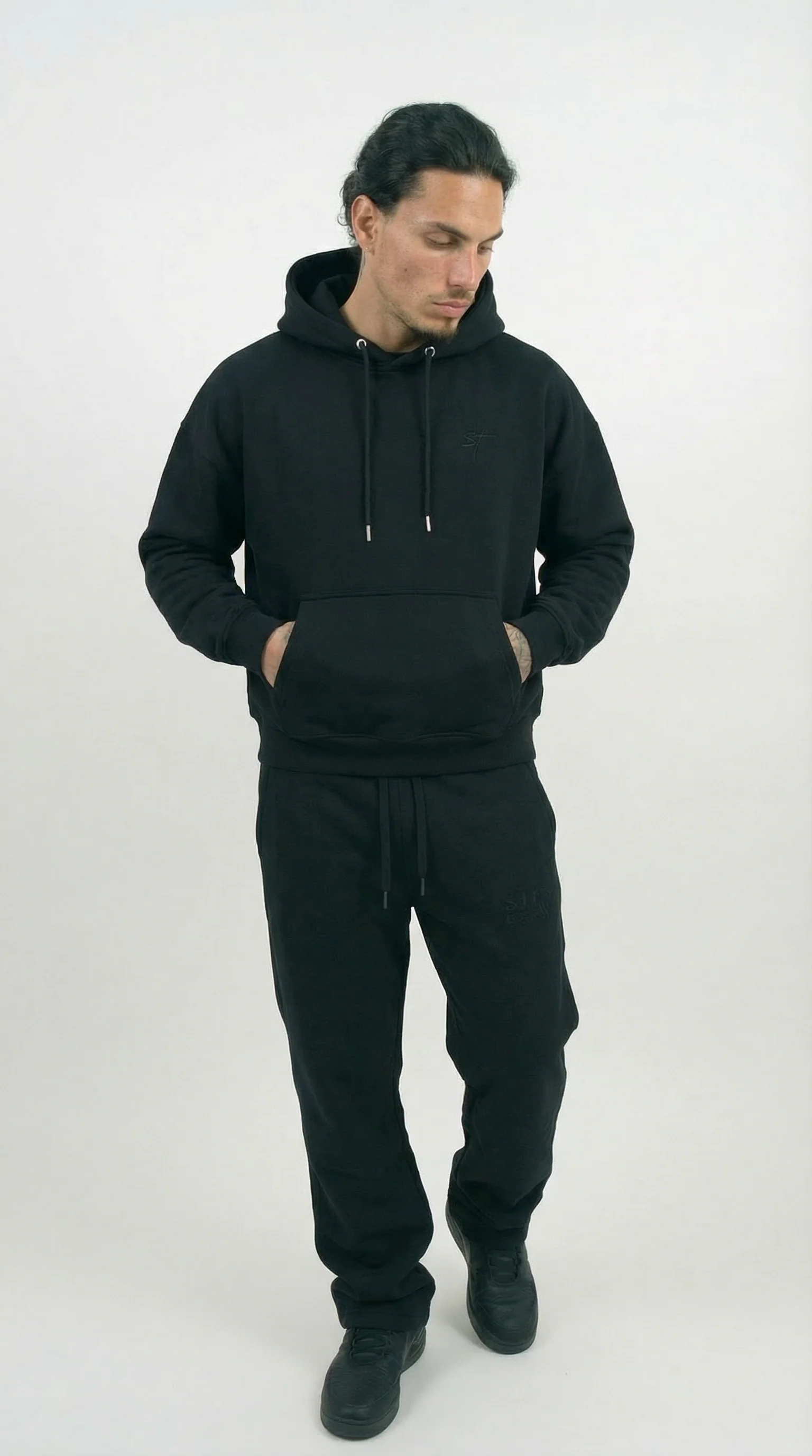 STSL® Hoodie – Essential Black - Image 3