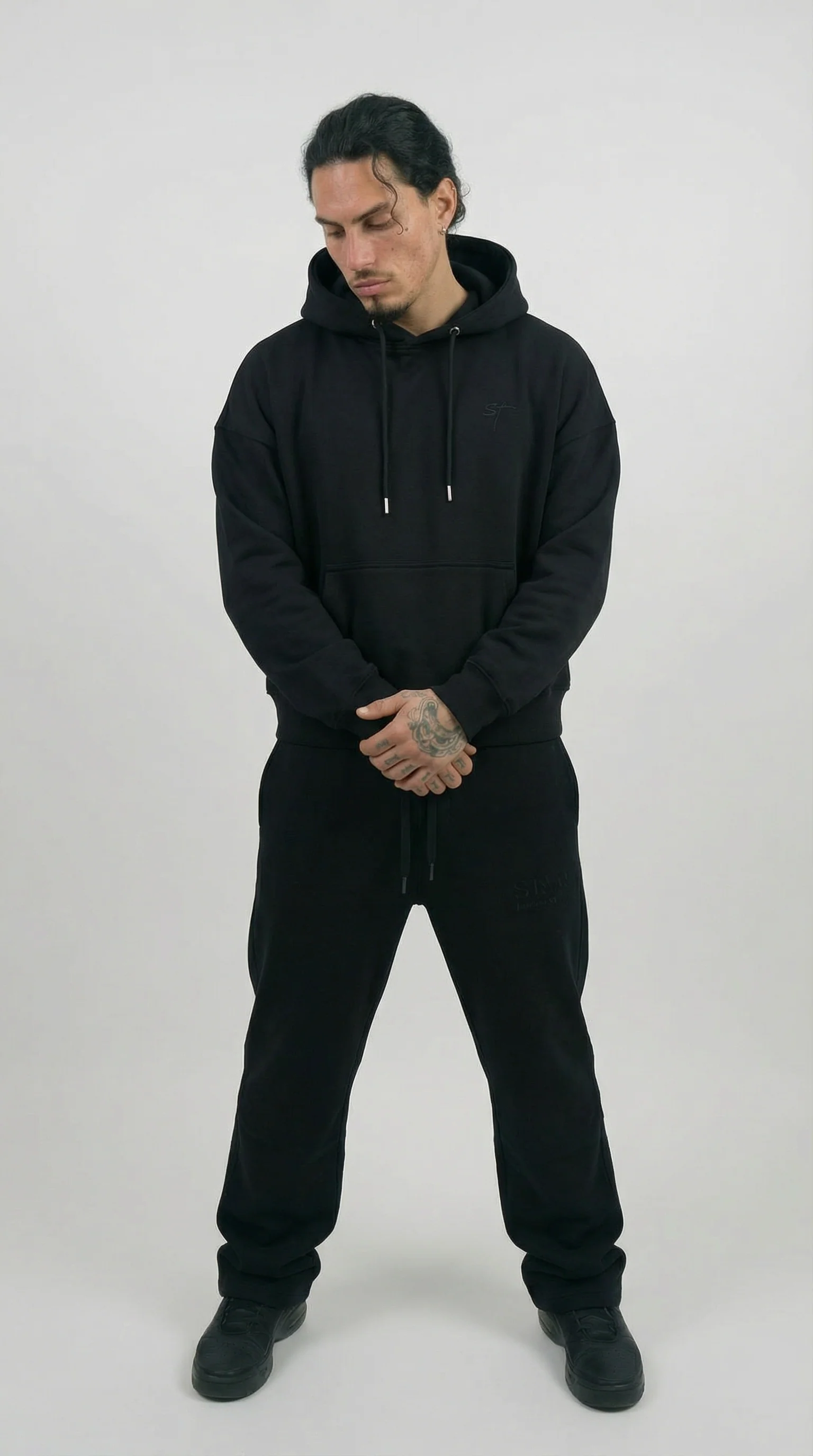 STSL® Hoodie – Essential Black - Image 6