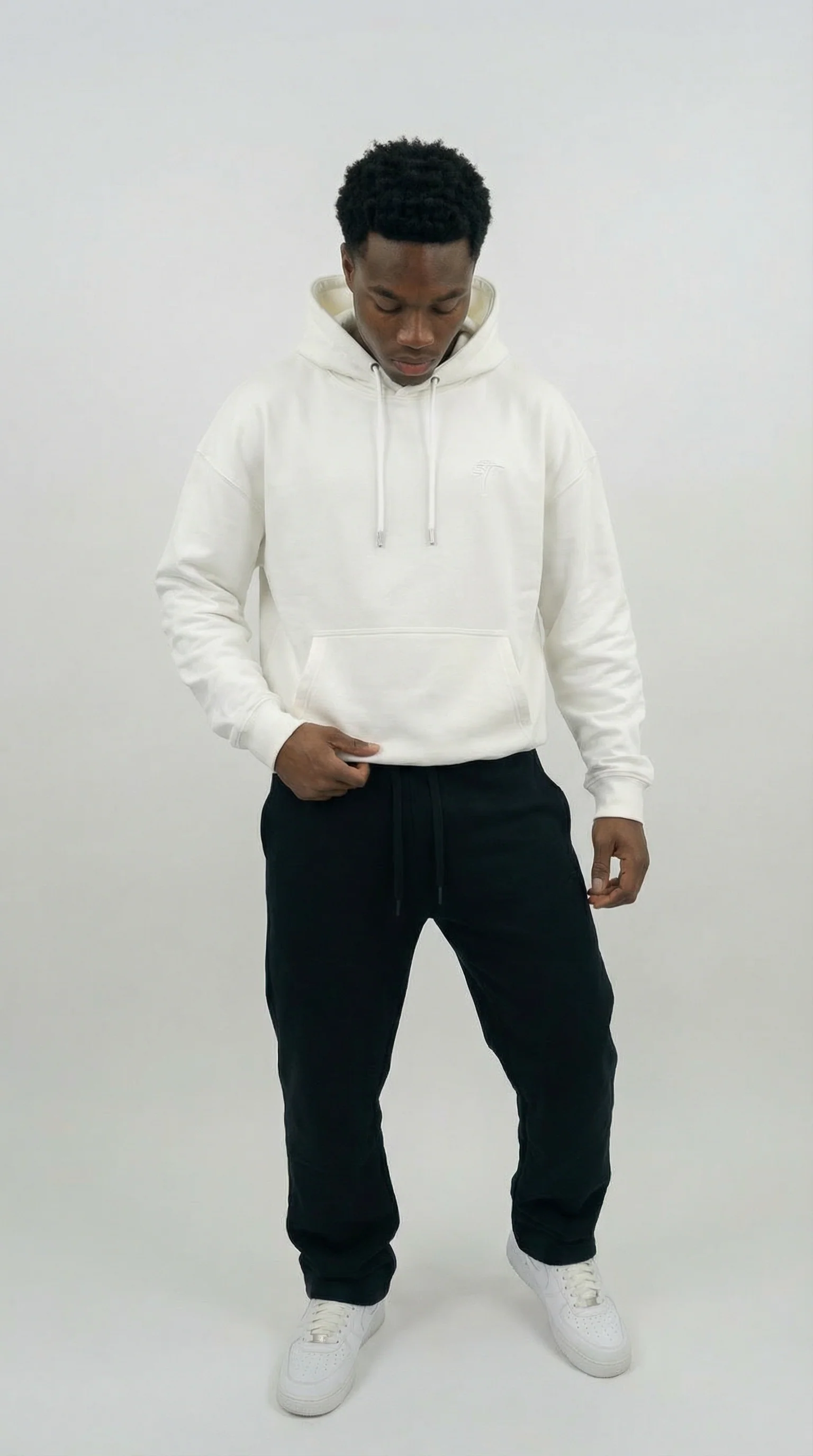 STSL® Hoodie – Essential White - Image 4