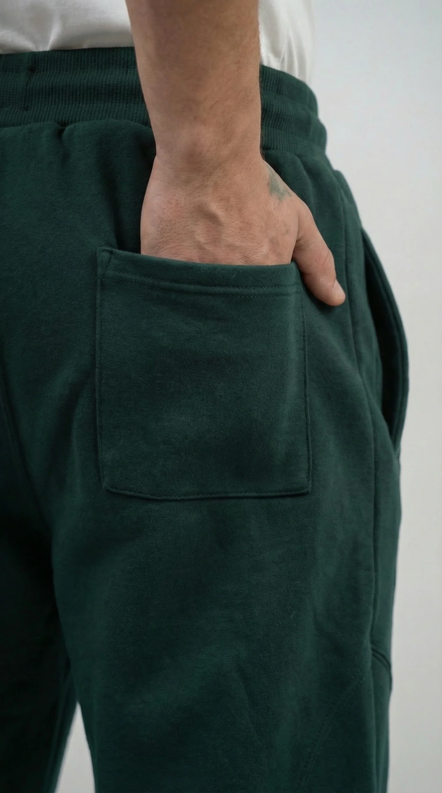 STSL® Joggers – Saints Lost #1 (Dark Green) - Image 5