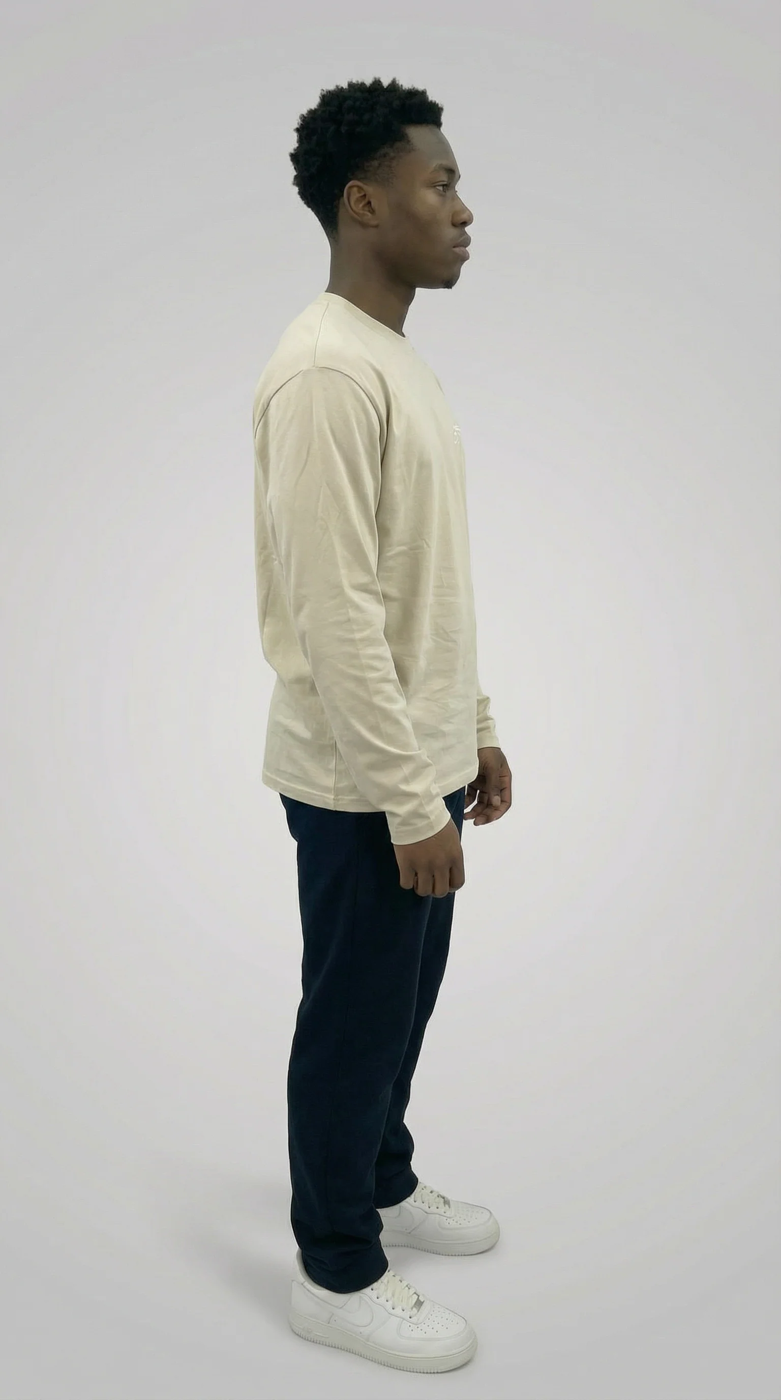 STSL® Longsleeve – Sand (220 GSM) - Image 3