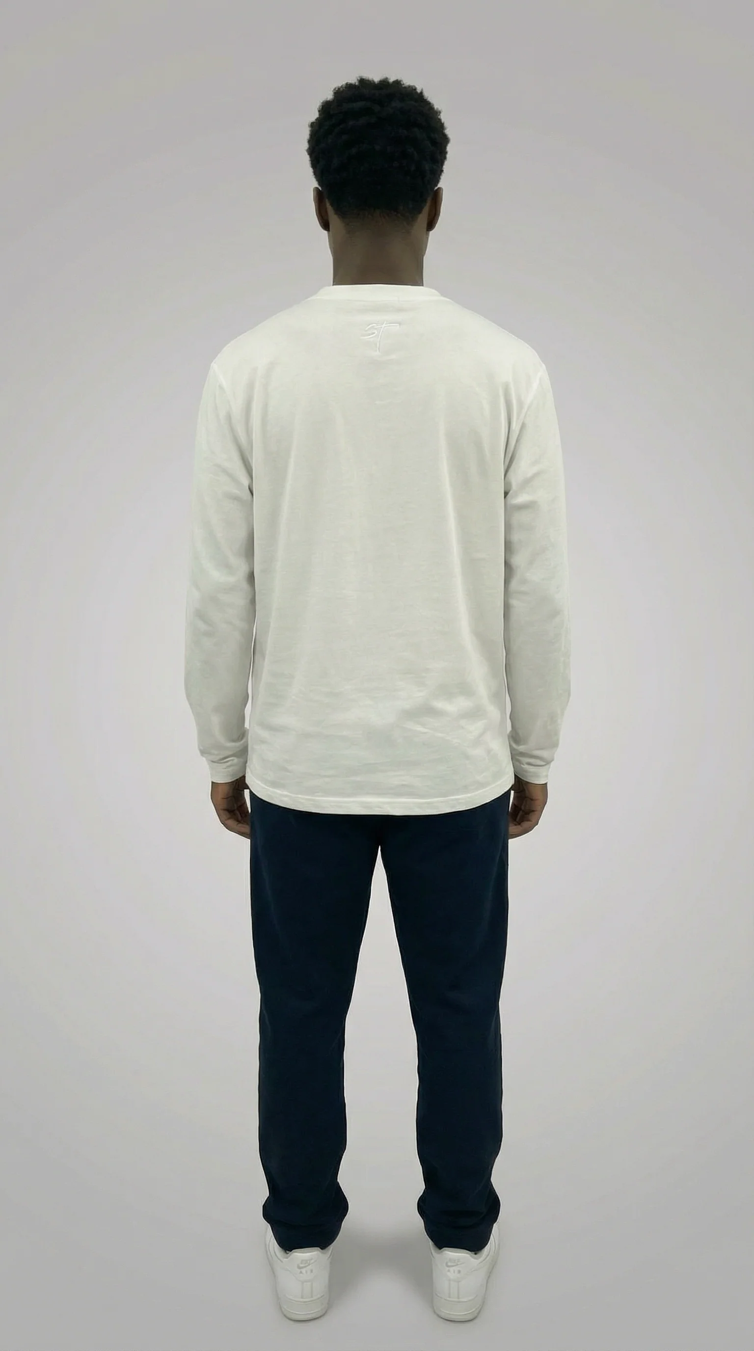 STSL® Longsleeve – White Out (220 GSM) - Image 3