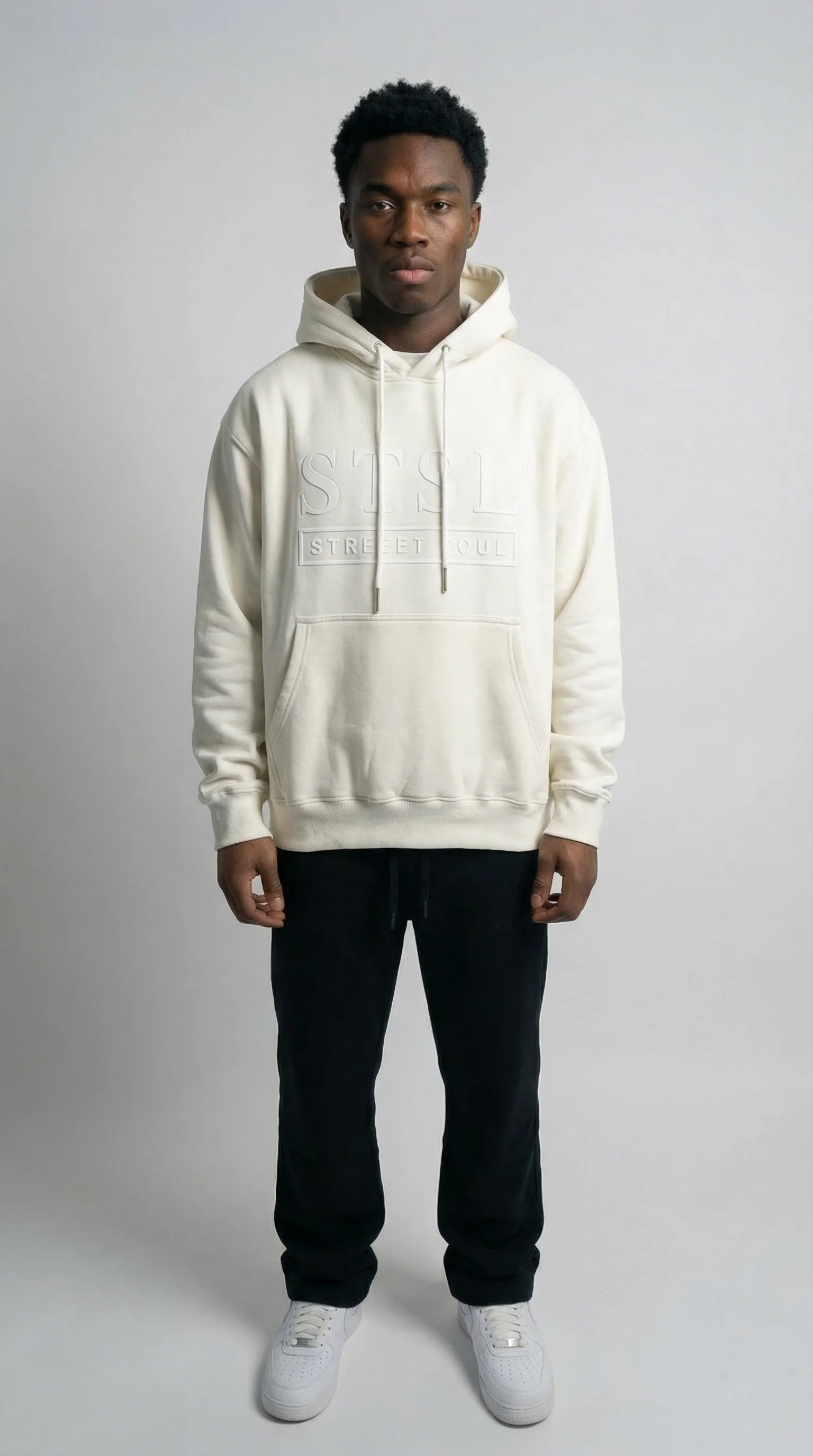 STSL® Heavyweight Hoodie (450 GSM) – Soul Whiteout - Image 5