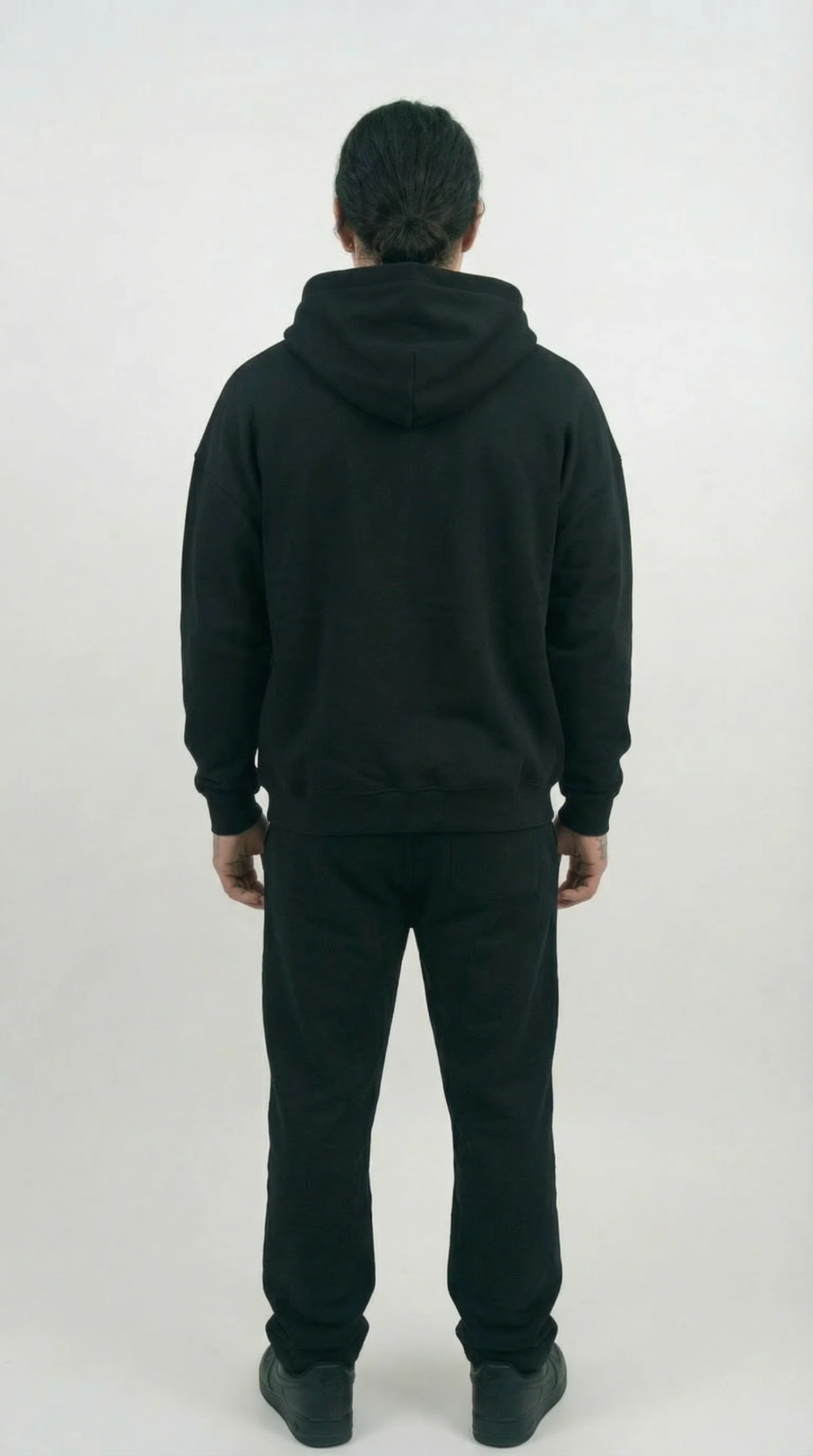 STSL® Zip Hoodie – Eternal Black - Image 4