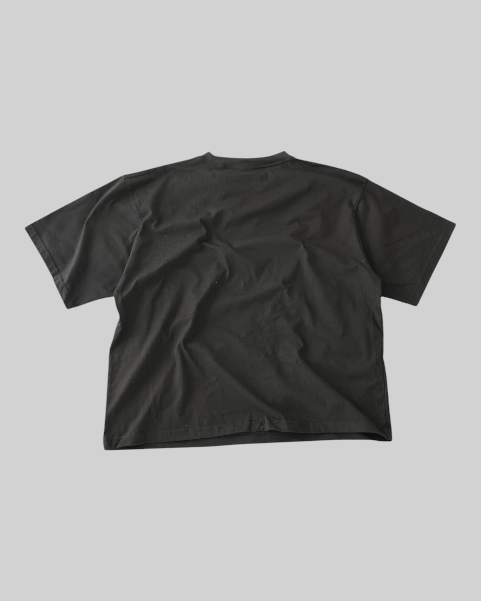 STSL® Heavy Oversize T-Shirt – Pure Black (220 GSM) - Image 6