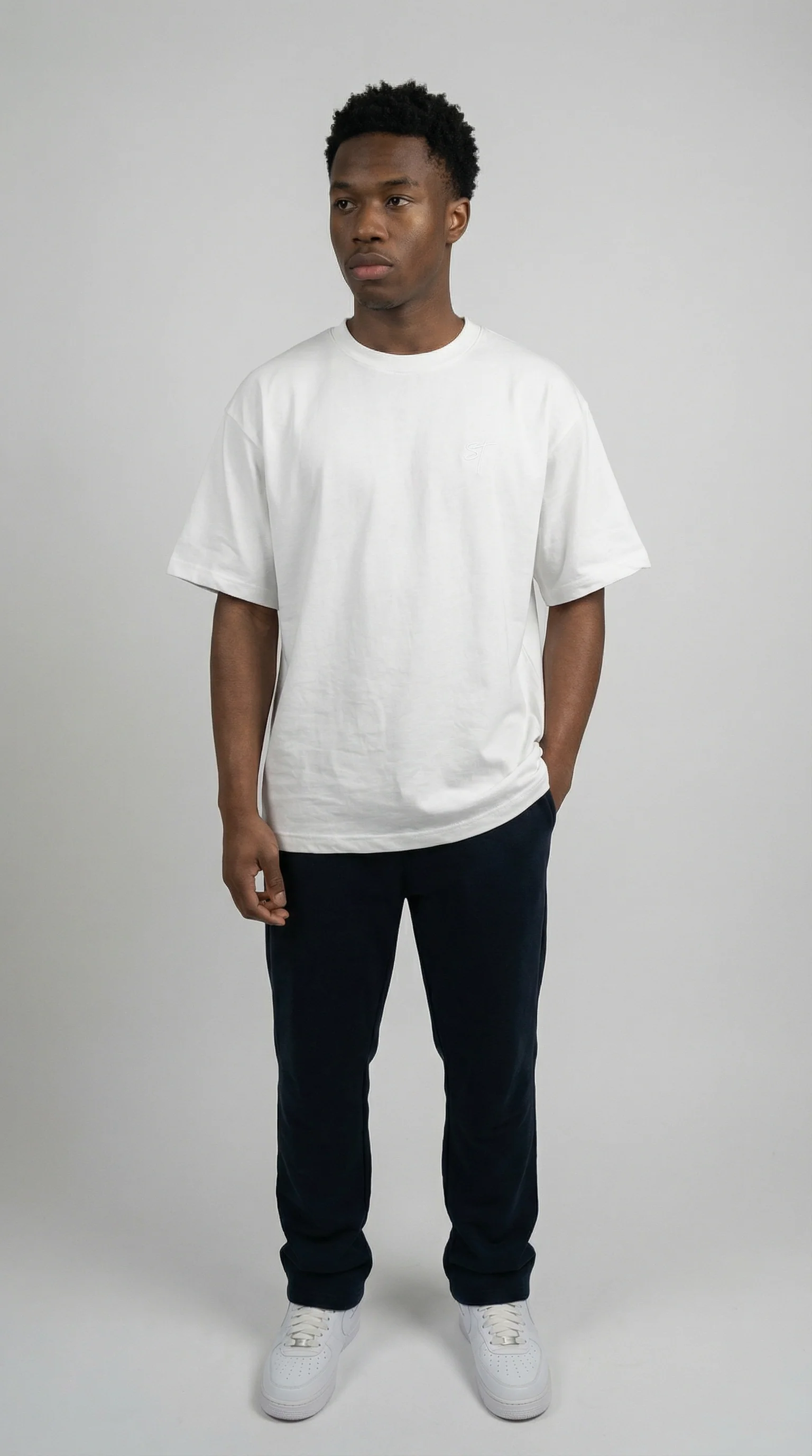 STSL® Heavy Oversize T-Shirt – Vampire (220 GSM) - Image 4