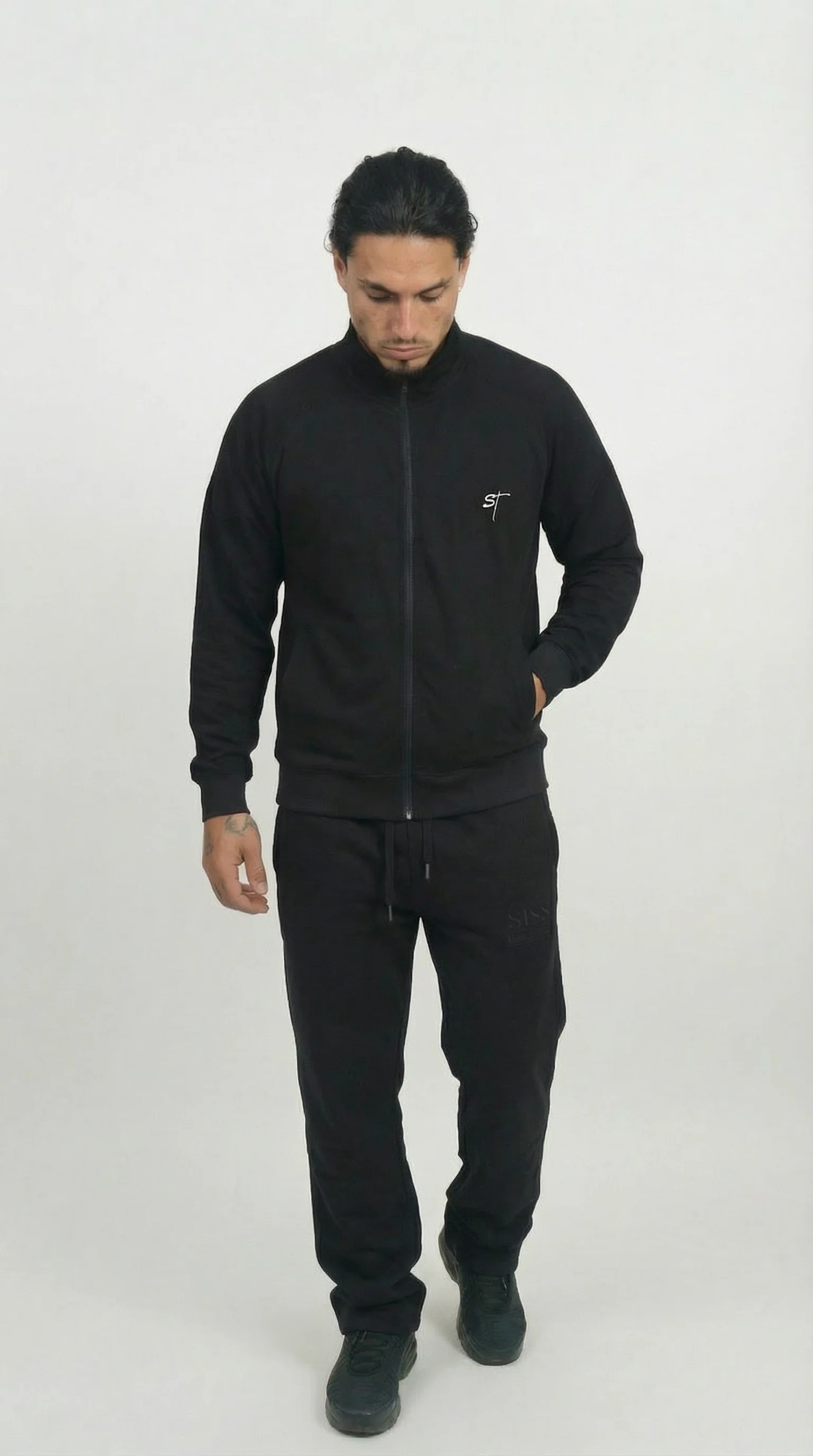 STSL® Track Jacket – Black - Image 5