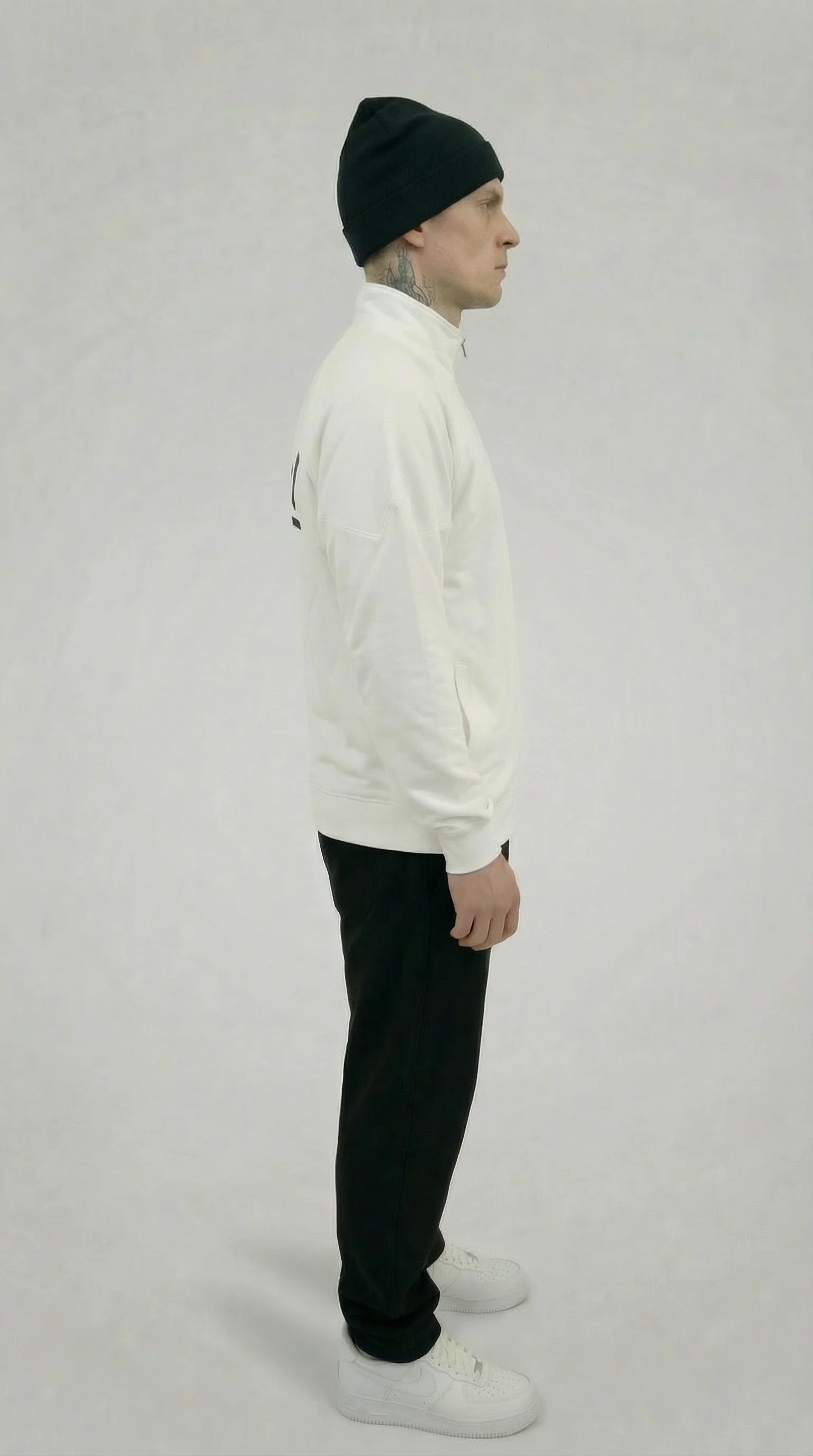 STSL® Track Jacket – White “Daflow Edition” - Image 3